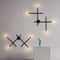 Nordic Cross Line LED Wall Lamp Modern Minimalist Art Sconce 0