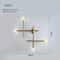 Nordic Cross Line LED Wall Lamp Modern Minimalist Art Sconce 10
