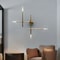Nordic Cross Line LED Wall Lamp Modern Minimalist Art Sconce 4