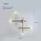 Nordic Cross Line LED Wall Lamp Modern Minimalist Art Sconce 6