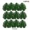 Tropical Artificial Palm Leaves Luau Party Decor Set Jungle Safari Greenery 10