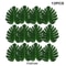 Tropical Artificial Palm Leaves Luau Party Decor Set Jungle Safari Greenery 10