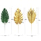 Tropical Artificial Palm Leaves Luau Party Decor Set Jungle Safari Greenery 5