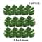 Tropical Artificial Palm Leaves Luau Party Decor Set Jungle Safari Greenery 8