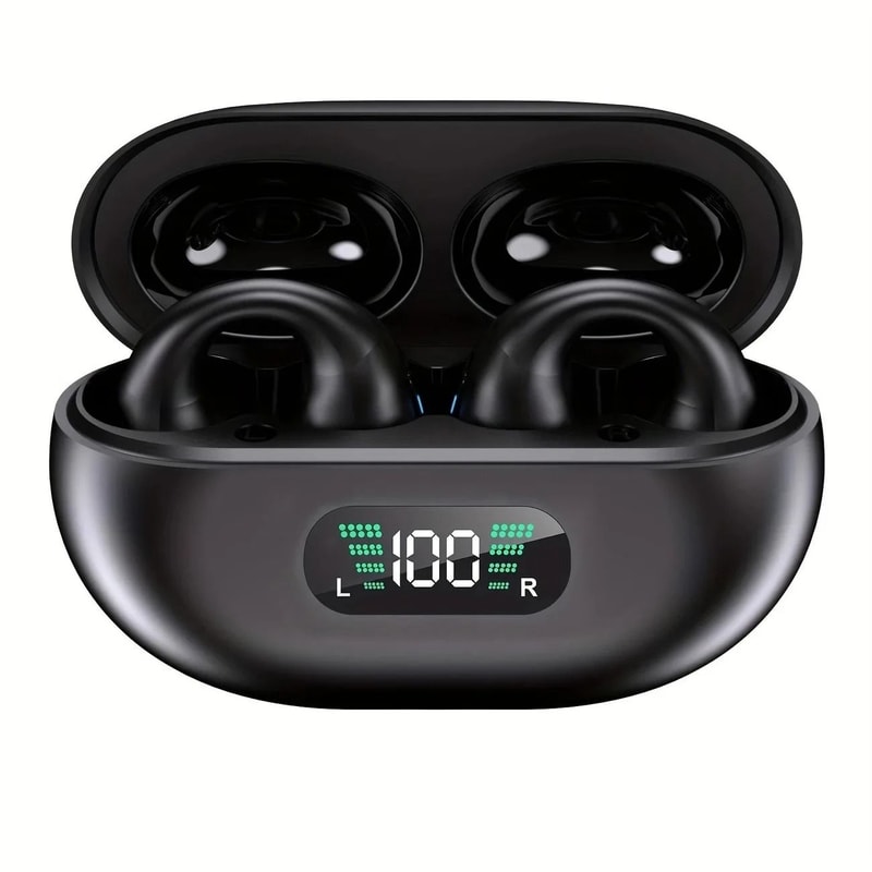 S22 X22 ClipOn Wireless Earbuds With ANC And Digital Display 5