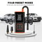 Portable ABS Tire Inflator Air Compressor Cordless Electric Pump For Car And Bike 3