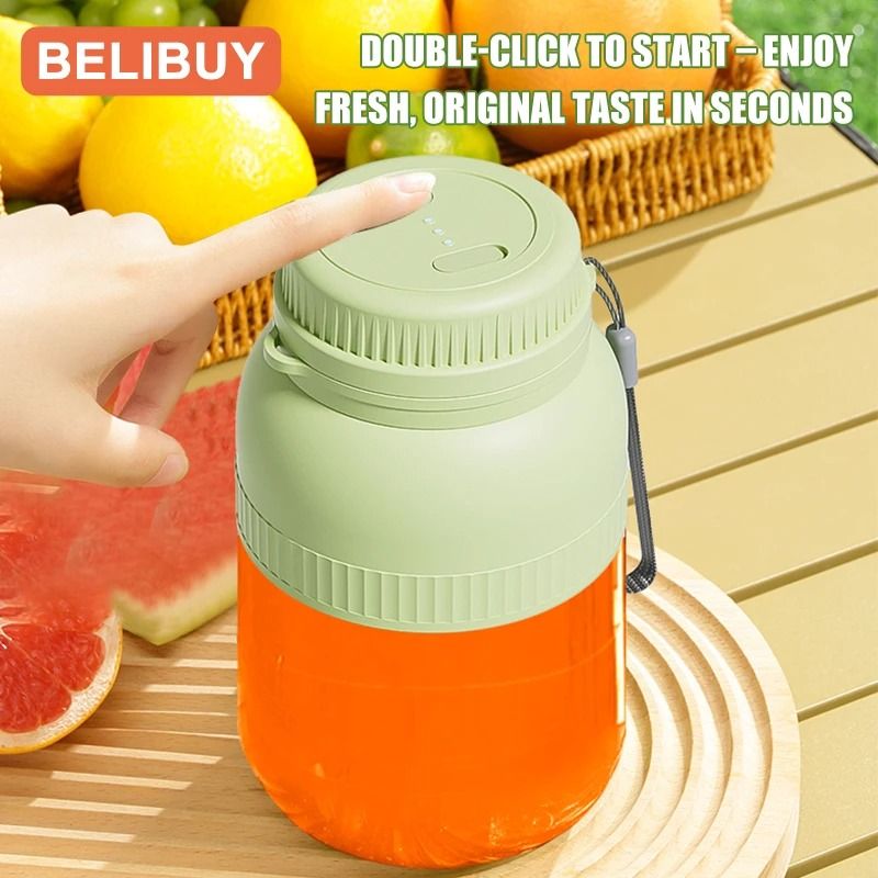 Portable USB Electric Juicer Blender Cup With 6Blade Power 4