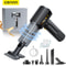 CENRR 7500mAh Cordless Car Vacuum With LED Display Portable Handheld Air Gun Cleaner 0