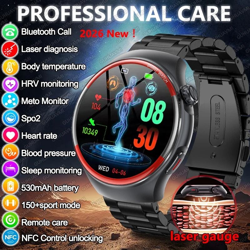 CENRR 2025 Smart Health Watch With Blood Pressure Heart Rate Sleep Monitor And Bluetooth Call 0