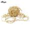 Gold Leaf Vine Garland Artificial Silk Hanging Decor For Wedding And Crafts 2