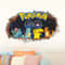 Cute Pikachu Wall Sticker Cartoon Vinyl Decal For Kids Room Decor 1