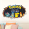 Cute Pikachu Wall Sticker Cartoon Vinyl Decal For Kids Room Decor 1
