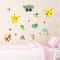 Cute Pikachu Wall Sticker Cartoon Vinyl Decal For Kids Room Decor 6