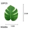 Artificial Palm Leaf Placemats Tropical Jungle Table Decor For Party And Home 7