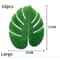 Artificial Palm Leaf Placemats Tropical Jungle Table Decor For Party And Home 8