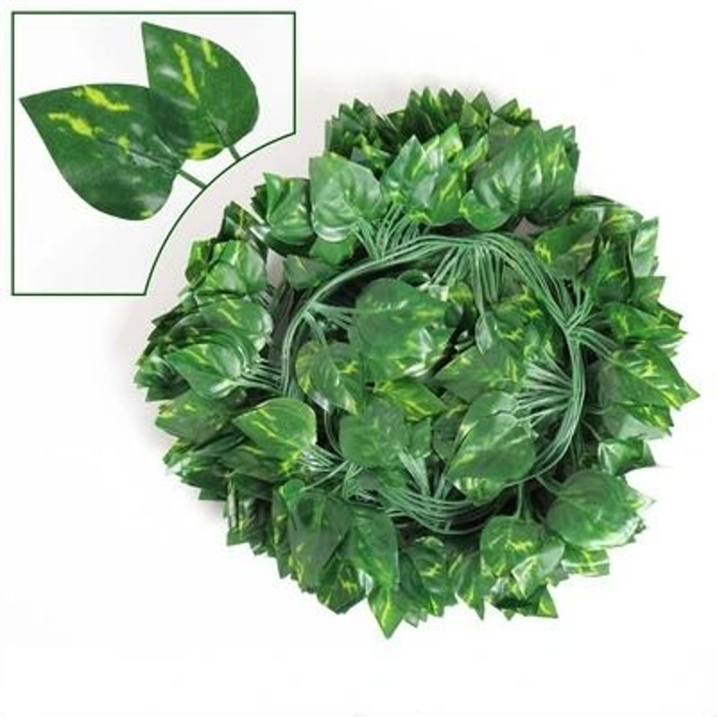 Artificial Ivy Leaf Vine Garland Green Hanging Plant Decor 5