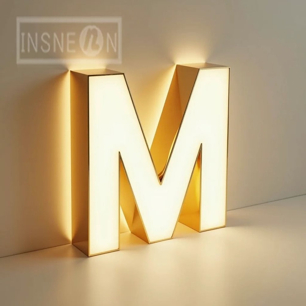 Custom 3D Metal LED Business Sign Waterproof Backlit Storefront Logo Display 11