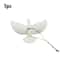 Creative Dove Ornament Statue Peace Symbol Christmas Home Decor 6