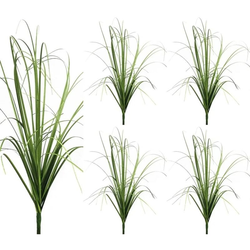 Realistic Artificial Grass Bush Decor Mini Faux Greenery For Home And DIY Landscaping 13