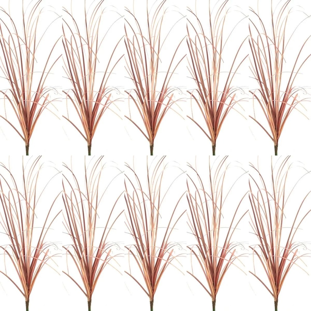 Realistic Artificial Grass Bush Decor Mini Faux Greenery For Home And DIY Landscaping 22