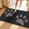 Cat Paw Print Absorbent Doormat Non Slip Washable Kitchen Entrance Rug 8