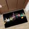 Music Print Non Slip Kitchen Runner Rug Washable Entrance Floor Mat 4