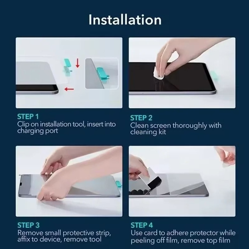 2PCS Tempered Glass Screen Protector For OnePlus Pad 3 132 Inch HD Anti Scratch Film 6