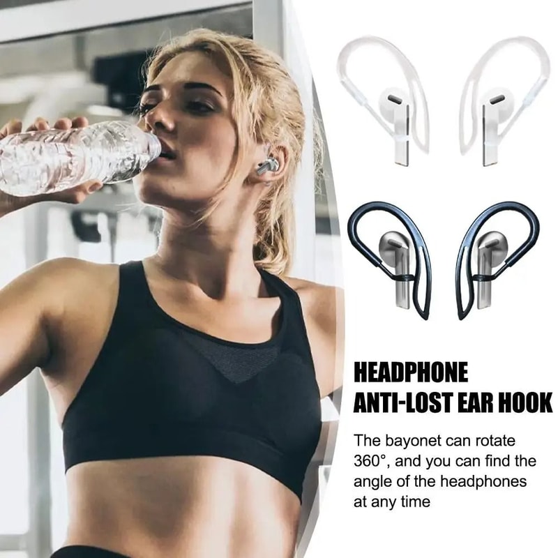 Anti Loss Ear Hook Clip For Samsung Galaxy Buds 3 Pro Soft Silicone Holder With Keychain 1