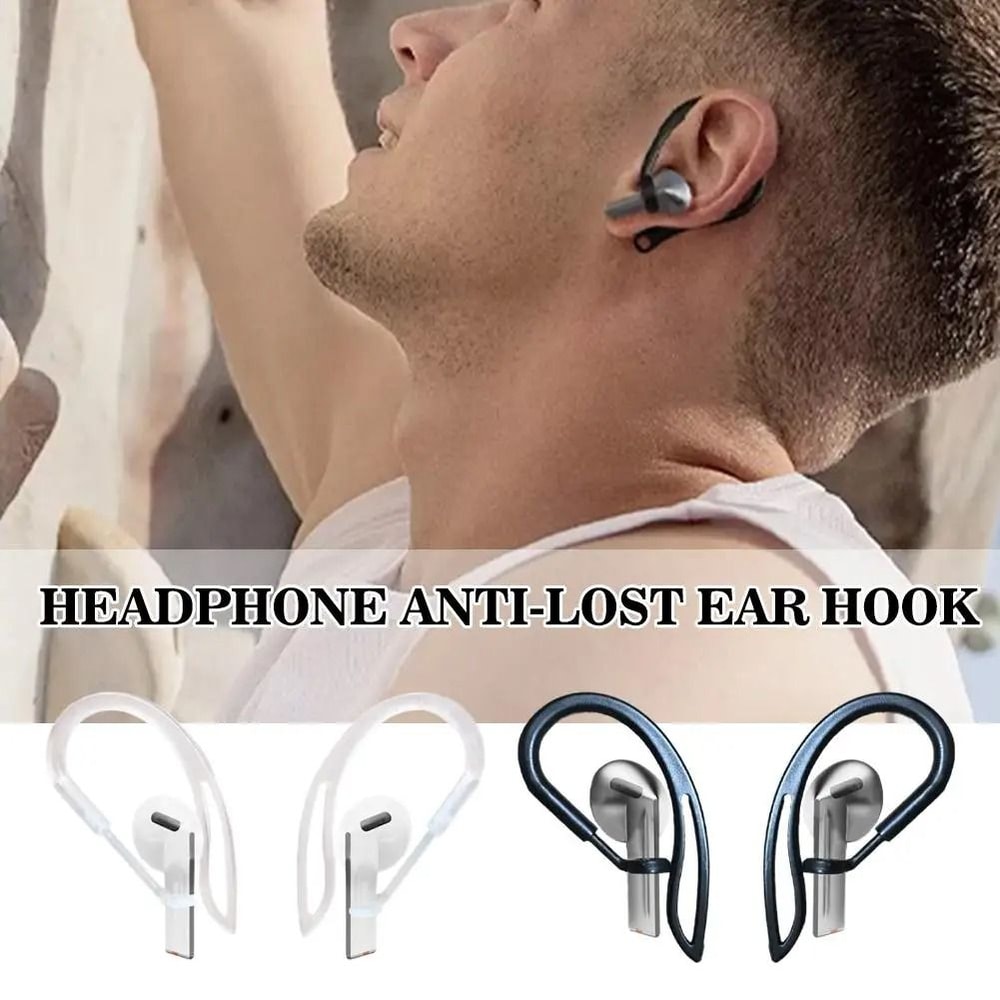 Anti Loss Ear Hook Clip For Samsung Galaxy Buds 3 Pro Soft Silicone Holder With Keychain 2