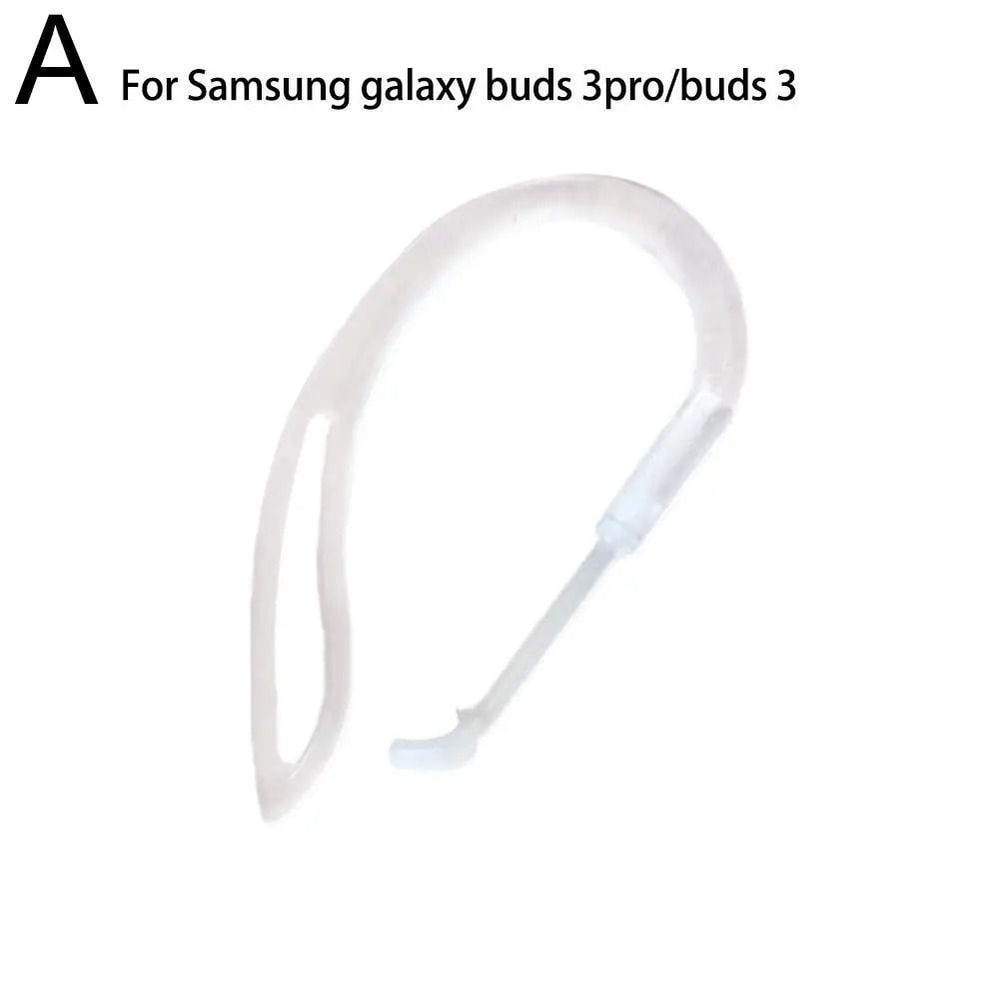 Anti Loss Ear Hook Clip For Samsung Galaxy Buds 3 Pro Soft Silicone Holder With Keychain 7