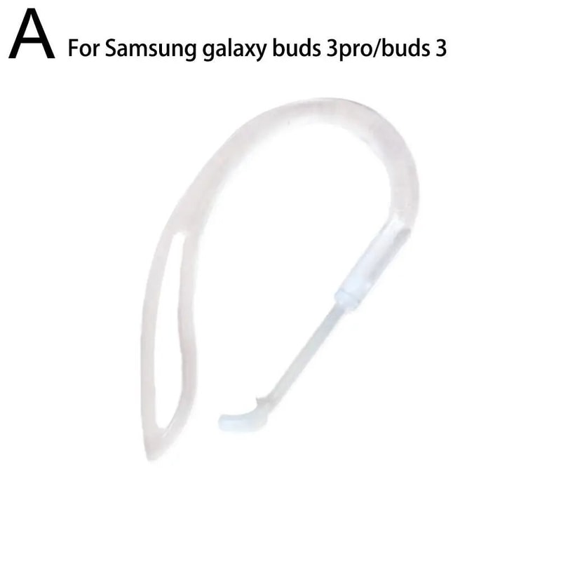 Anti Loss Ear Hook Clip For Samsung Galaxy Buds 3 Pro Soft Silicone Holder With Keychain 7