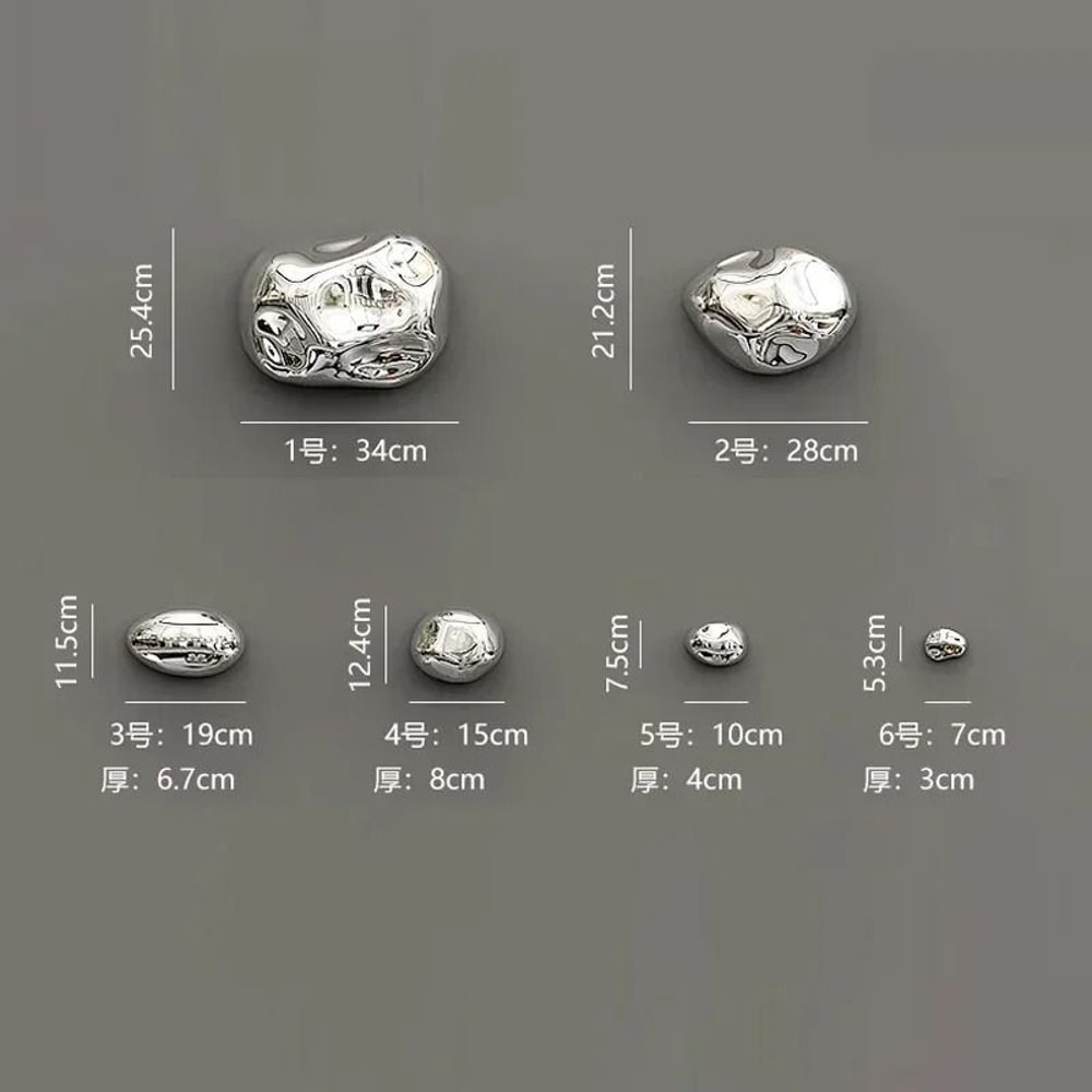 Abstract Simulated Stone Wall Hanging Pendant Modern Home Decor 5