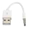 USB 35mm Sync Charger Cable For IPod Shuffle 3rd 4th Gen Data Audio Adapter 0