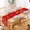 Chinese New Year 2026 Linen Table Runner Zodiac Horse Spring Festival Decor 1