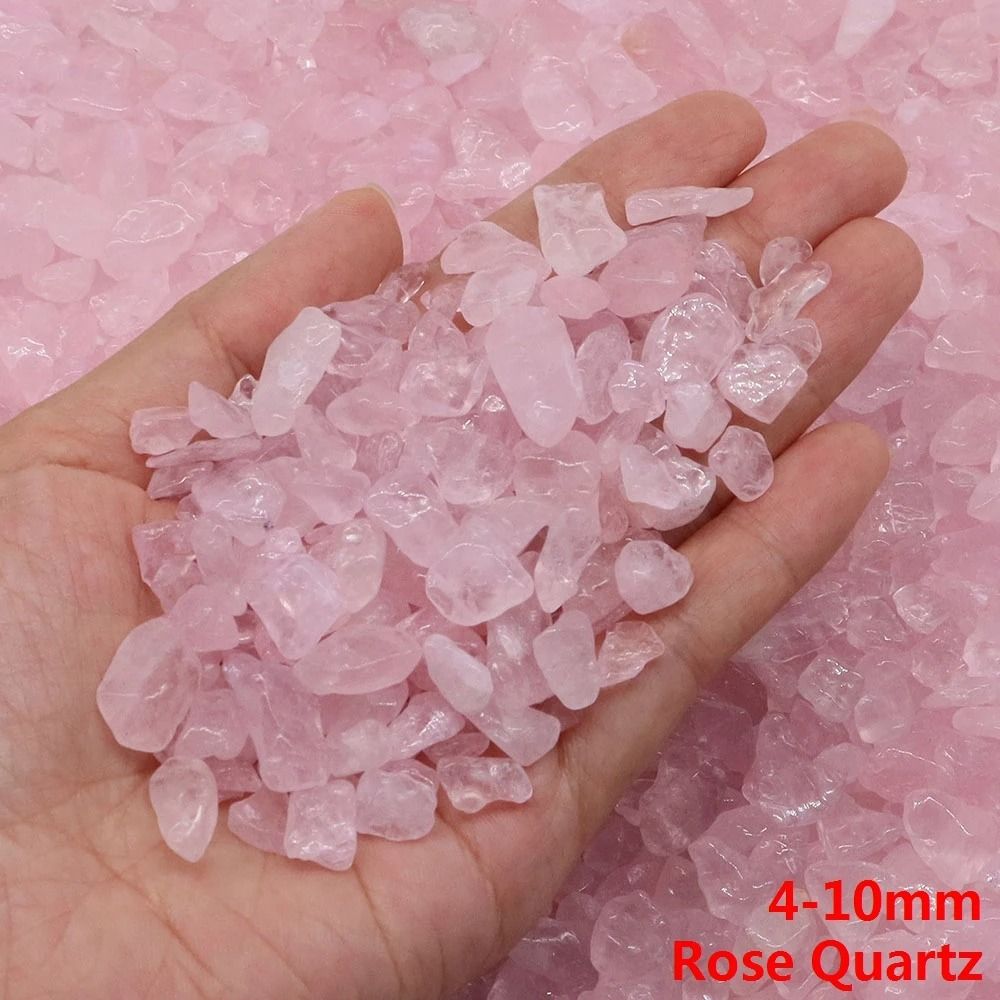 Natural Quartz Crystal Chip Stones For Healing Aquarium Decor Energy Balancing 11