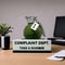 Funny Complaint Department Grenade Desk Sign 3D Printed Office Prank Decor 0