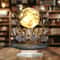Moon Elf Acrylic Tabletop Decor Mystical Fantasy Desk Ornament With Stand 0