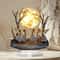 Moon Elf Acrylic Tabletop Decor Mystical Fantasy Desk Ornament With Stand 3