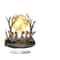 Moon Elf Acrylic Tabletop Decor Mystical Fantasy Desk Ornament With Stand 4