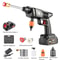 21V Cordless High Pressure Electric Power Washer With Dual 1200 MAh Batteries And Charger 6