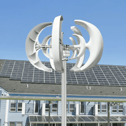 5000w vertical wind turbine generator – 12v/24v/48v small windmill for home, farm & off-grid energy with mppt controller