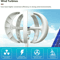 5000W Vertical Wind Turbine Generator 12V24V48V Small Windmill For Home Farm OffGrid Energy With 9