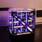 4D Hypercube LED Infinity Cube Lamp For Gamer Room Desk Display 1