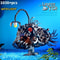 1038PCS Mechanical Lantern Fish Building Block Set With LED Display 1