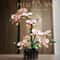 Creative Orchid Flower Building Blocks Bouquet For Romantic Home Decor 2
