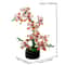 Creative Orchid Flower Building Blocks Bouquet For Romantic Home Decor 5