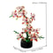 Creative Orchid Flower Building Blocks Bouquet For Romantic Home Decor 5