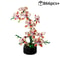 Creative Orchid Flower Building Blocks Bouquet For Romantic Home Decor 6