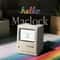 Retro Mac Style Alarm Clock Nostalgic Desk Clock For Students And Office 0