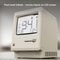 Retro Mac Style Alarm Clock Nostalgic Desk Clock For Students And Office 3